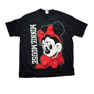 Vintage Disney Minnie Mouse All‎ Around Print Single Stitch Shirt Adult XXXXL